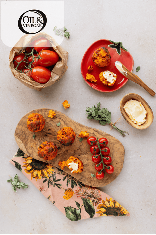 Tomatenröllchen mit Tomatenessig - oilvinegar.ch