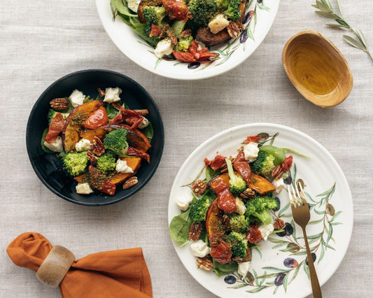 Winterlicher Salat mit Broccoli & Kürbis - oilvinegar.ch