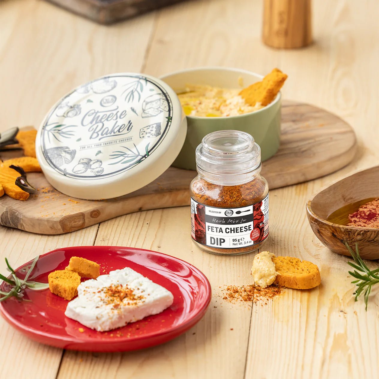 Herb Mix for Feta Cheese Dip - 95g - oilvinegar.ch