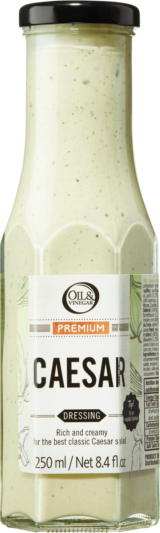 Caesar Dressing 250ml - oilvinegar.ch
