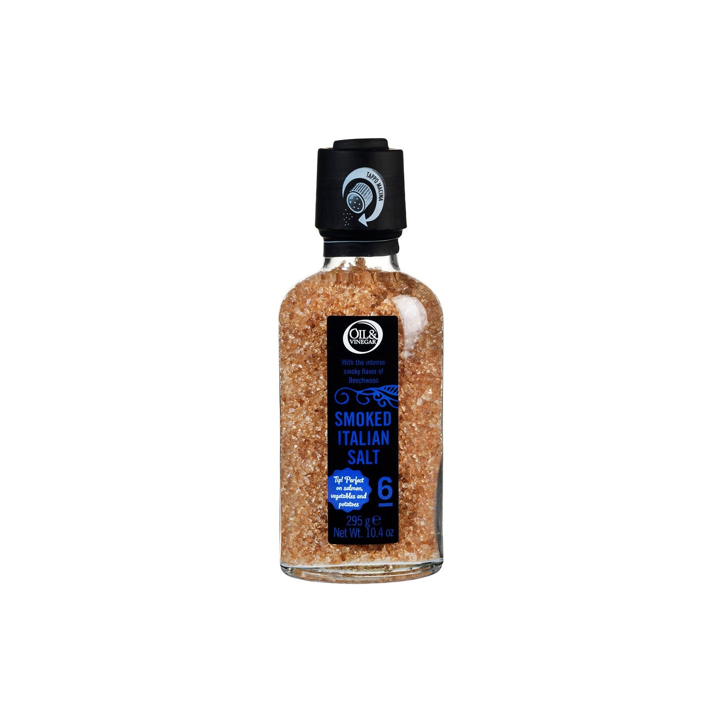 Geräuchertes italienisches Salz in Mühle - oilvinegar.ch