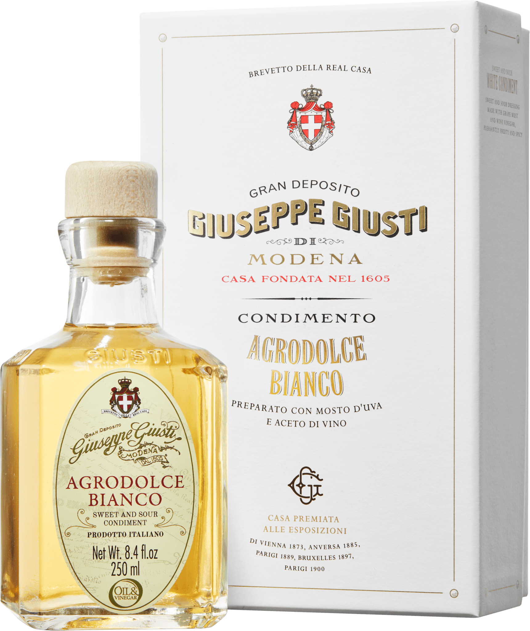 Geschenk Box Agrodolce Bianco di Modena 250 ml - oilvinegar.ch