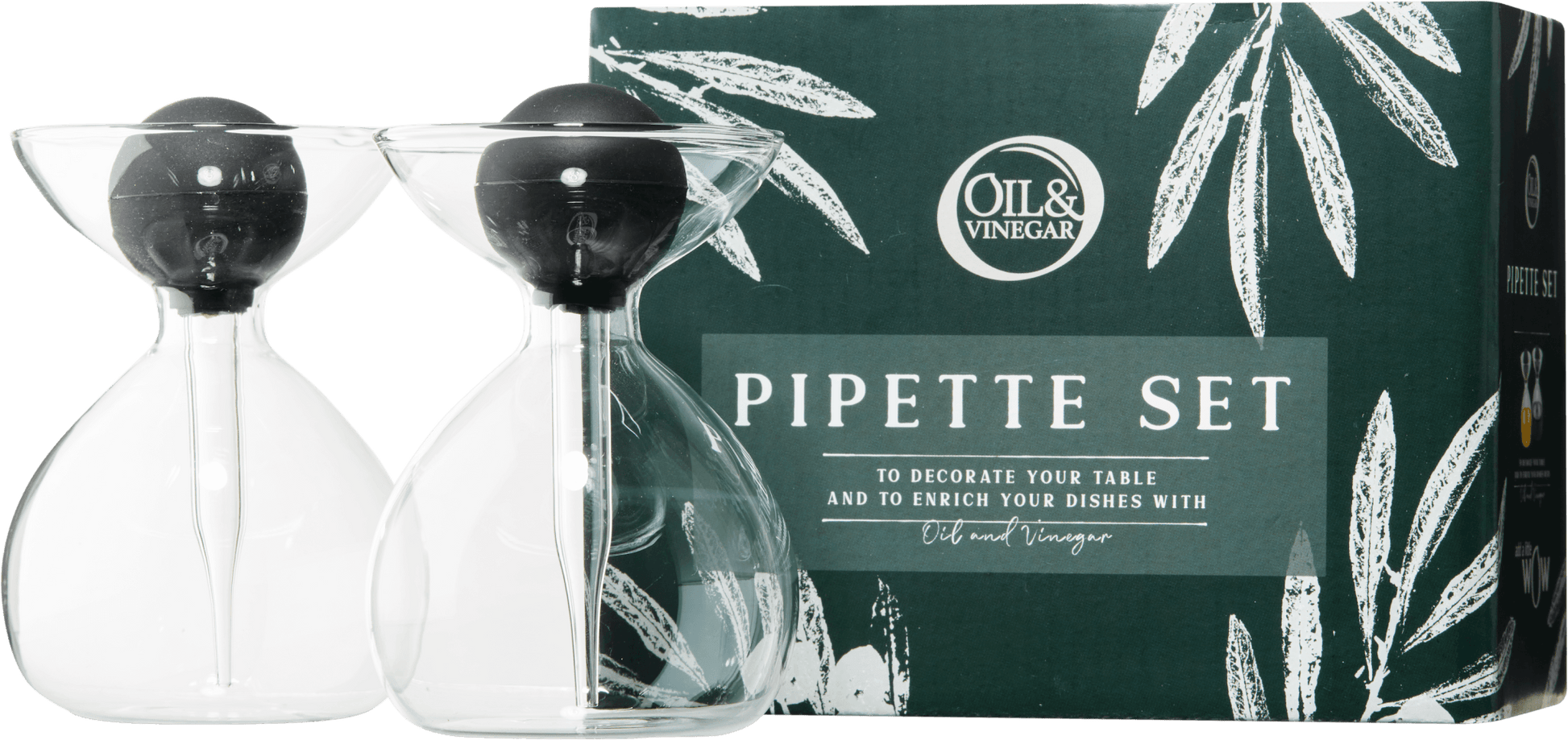 Glaspipettenset 2 x 150 ml - oilvinegar.ch
