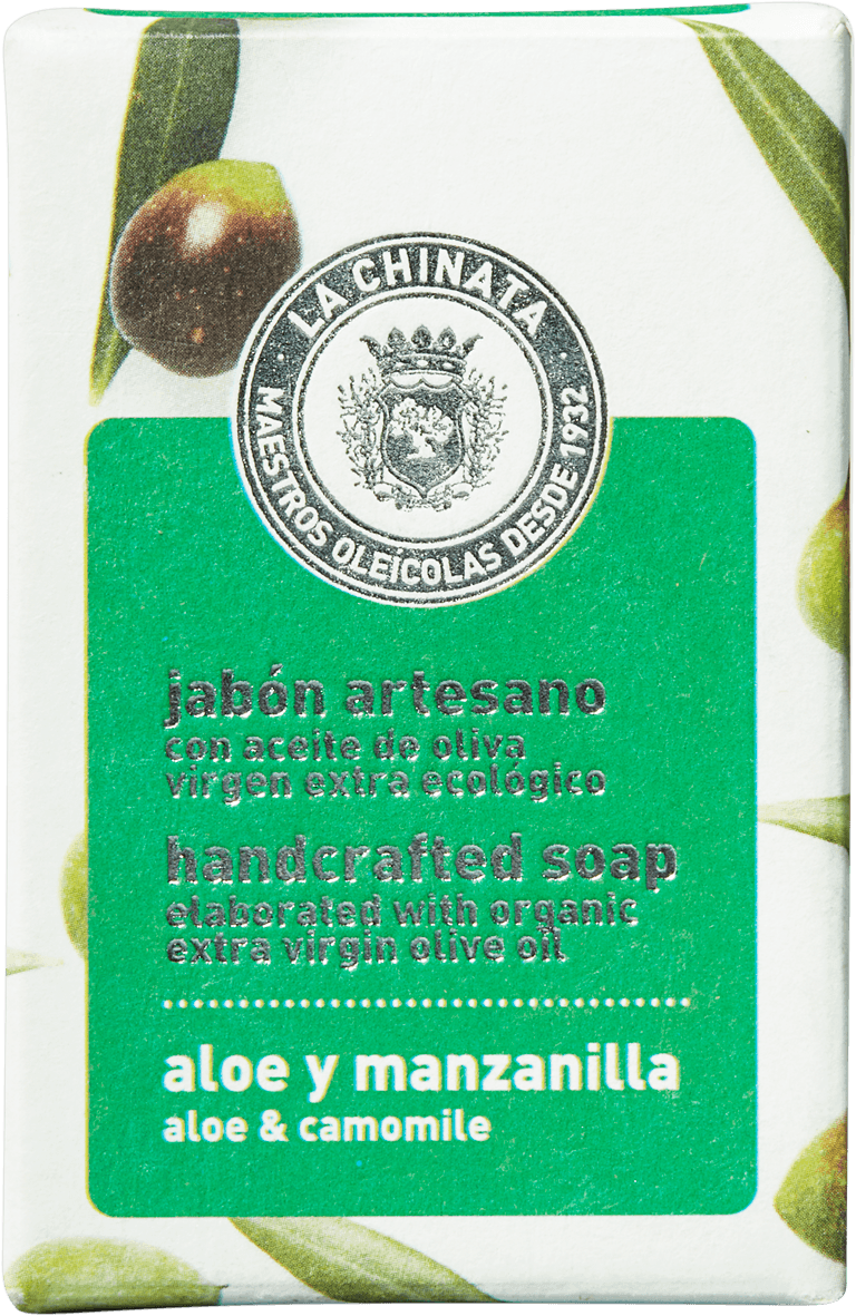 Handcrafted soap Aloe & Camomile - 100 g - oilvinegar.ch