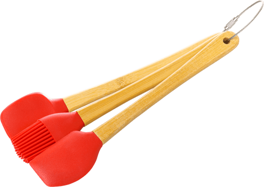 Kitchen Tools Set 3 Rot - oilvinegar.ch