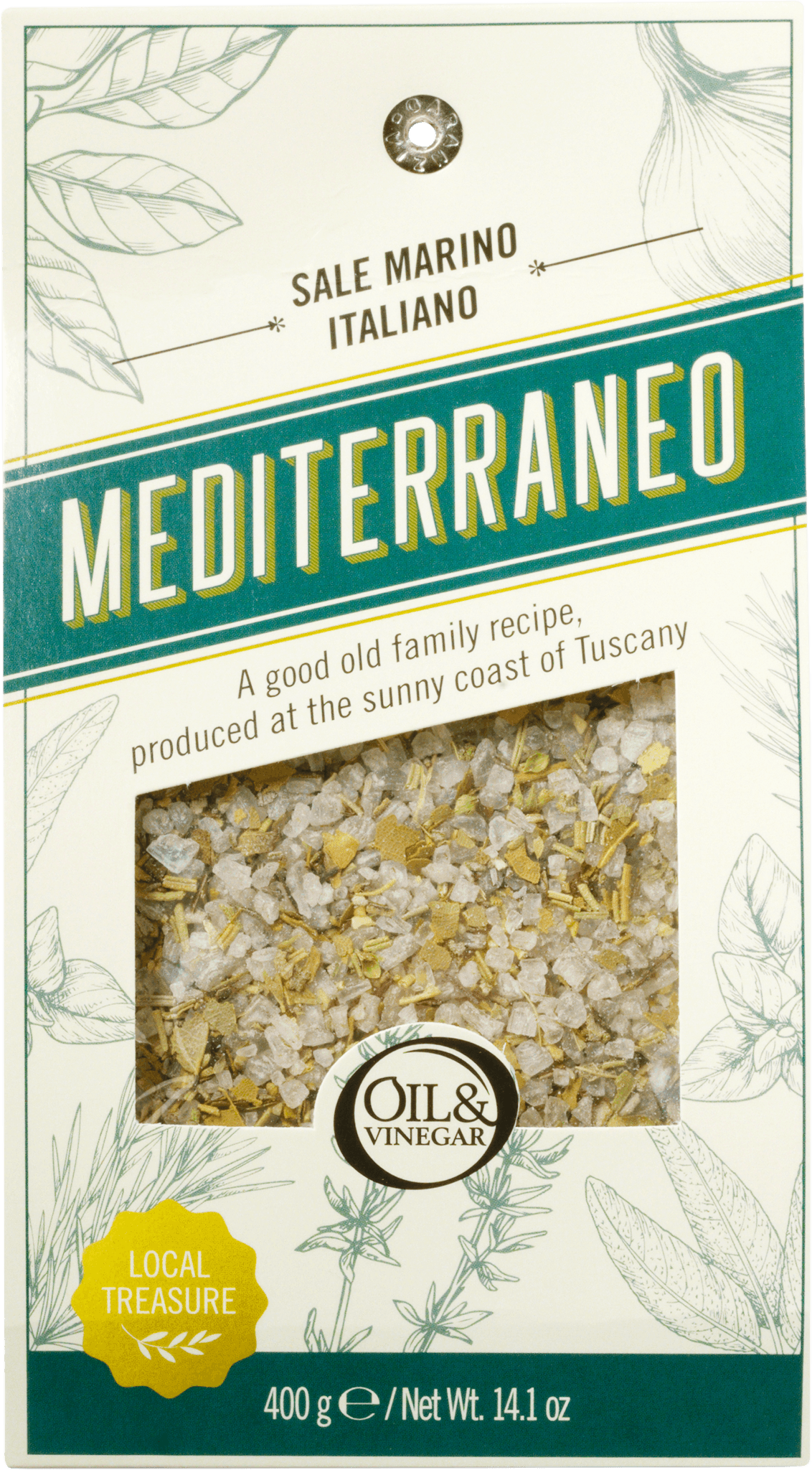Mediterraneo Meersalz Mischung 400 g - oilvinegar.ch