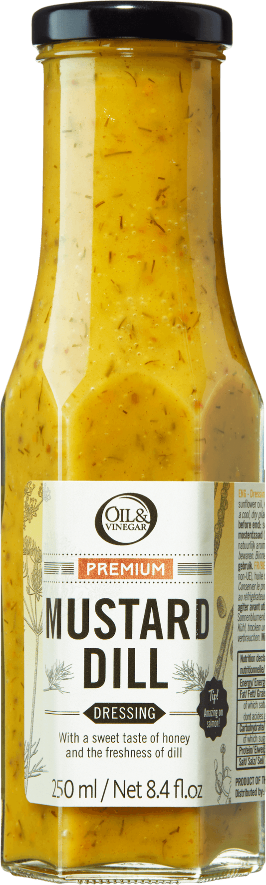Mustard Dill Dressing 250 ml - oilvinegar.ch
