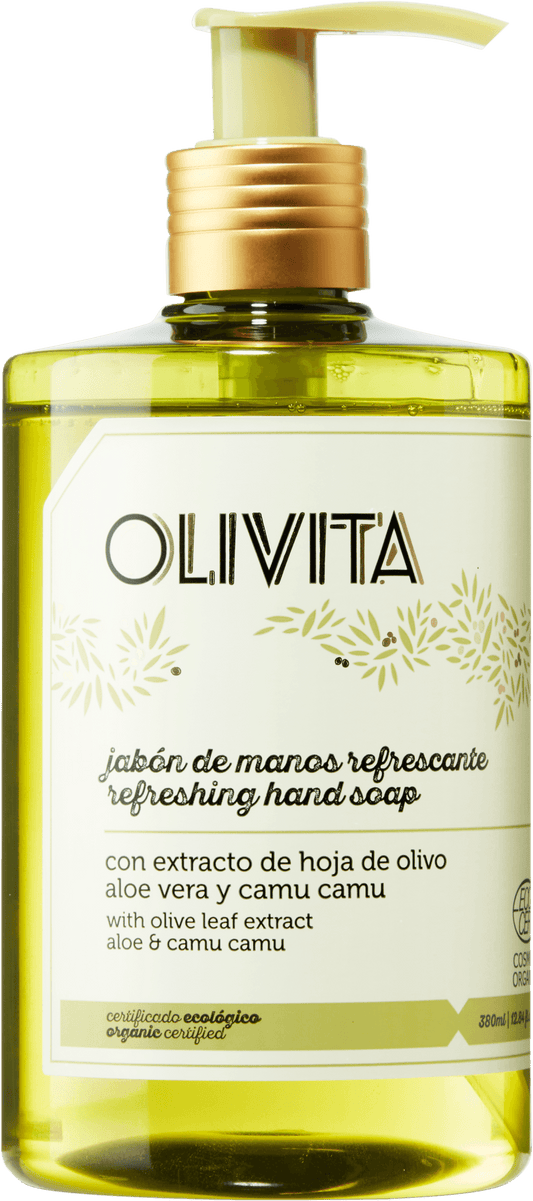 Olivita Refreshing Hand Soap - 380 ml - oilvinegar.ch