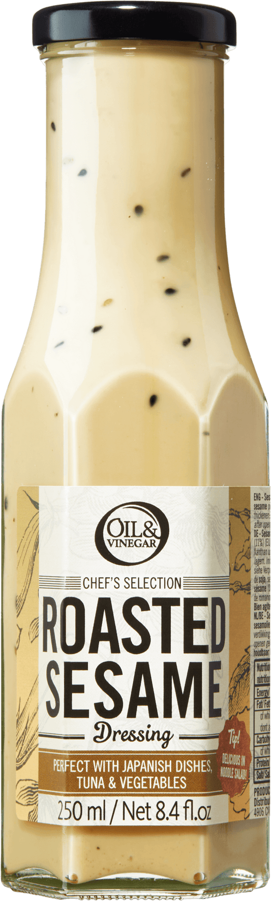 Roasted Sesame Dressing 250 ml - oilvinegar.ch