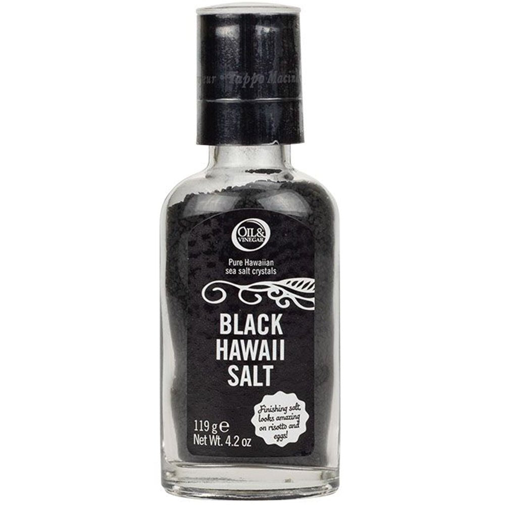 Schwarzes Hawaii Salz mit Mühle - oilvinegar.ch