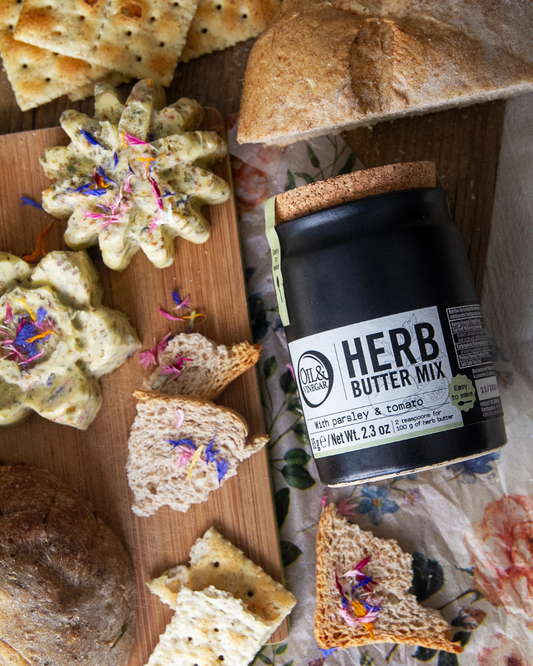 Kräuterbutter ganz einfach selbst gemacht - oilvinegar.ch
