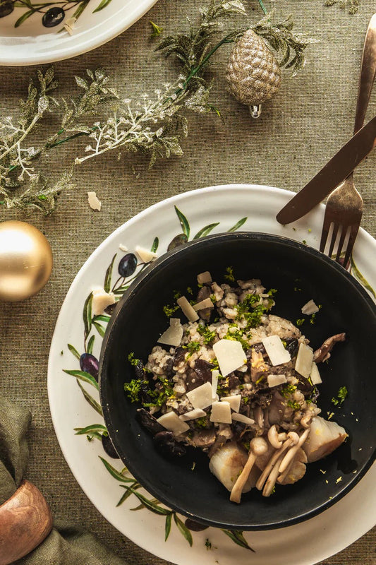 Risotto mit Jakobsmuscheln & Trüffel - oilvinegar.ch