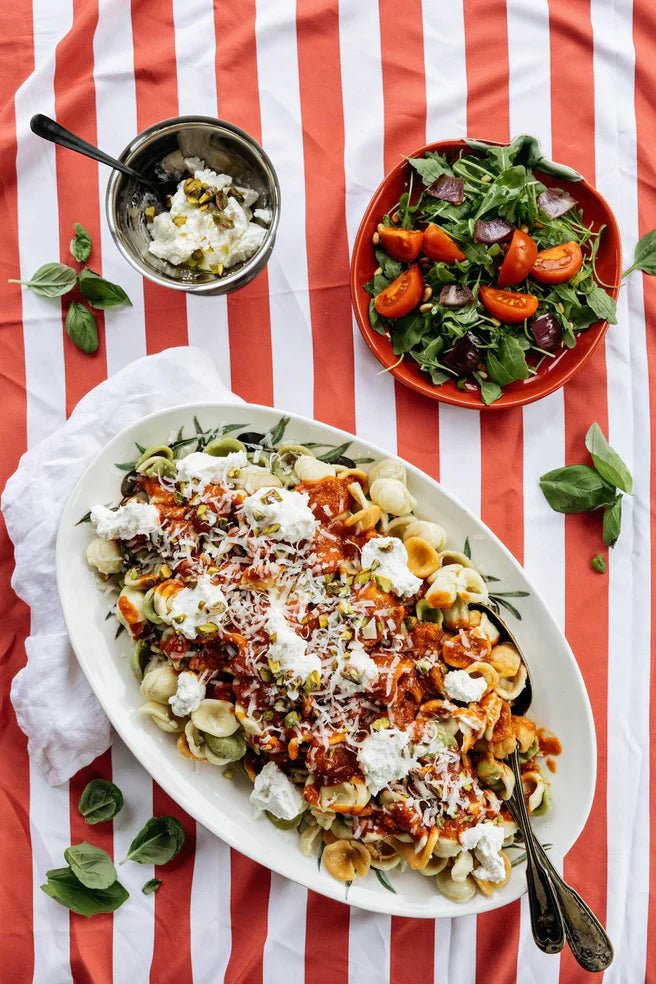 Sommergenuss à la Italiana: Orecchiette mit Burrata & Pistazien - oilvinegar.ch