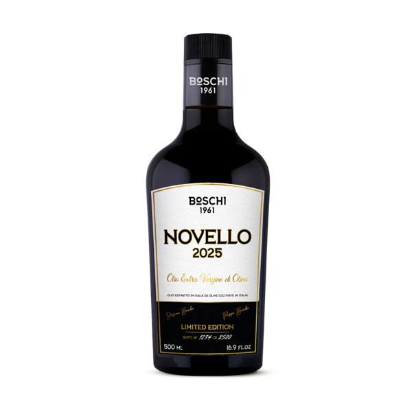 Limitierte Edition: Erste Ernte 2025/2026 - Novello Natives Olivenöl Extra  500 ml