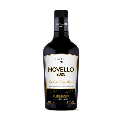 Limitierte Edition: Erste Ernte 2025/2026 - Novello Natives Olivenöl Extra  500 ml