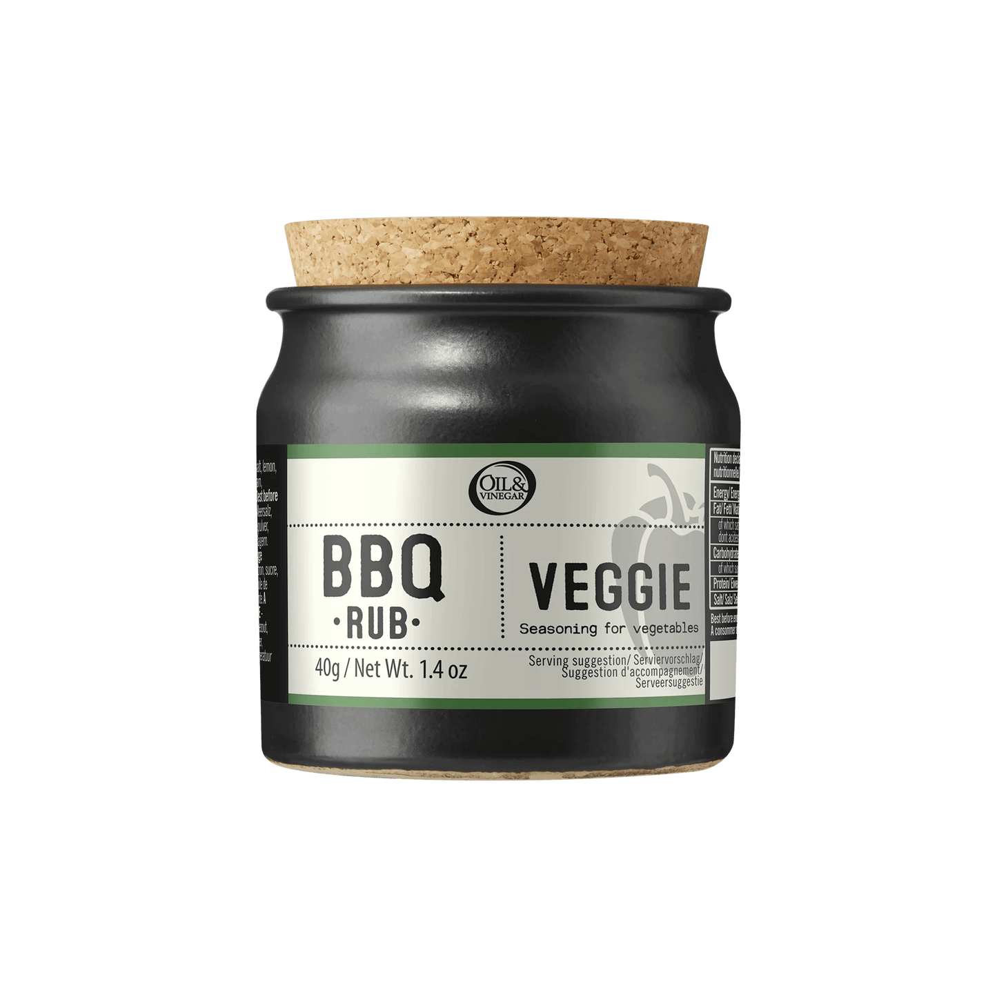 BBQ Rub veggie - 40 g - oilvinegar.ch