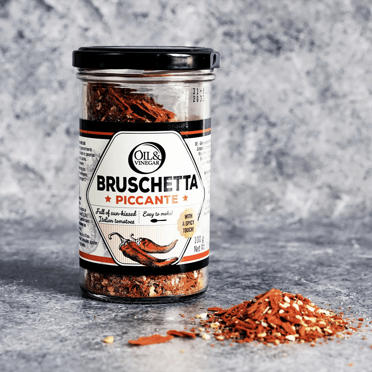 Bruschetta Piccante 100g - oilvinegar.ch