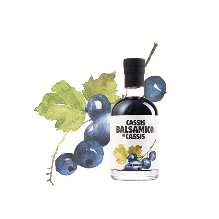 Casa di Mattoni Cassis Balsamico 200 ml - oilvinegar.ch