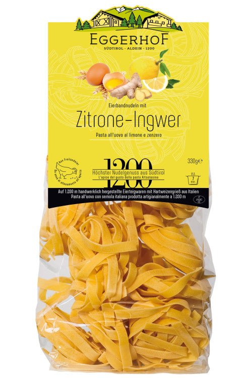 Eggerhof Eierbandnudeln mit Zitrone-Ingwer - oilvinegar.ch