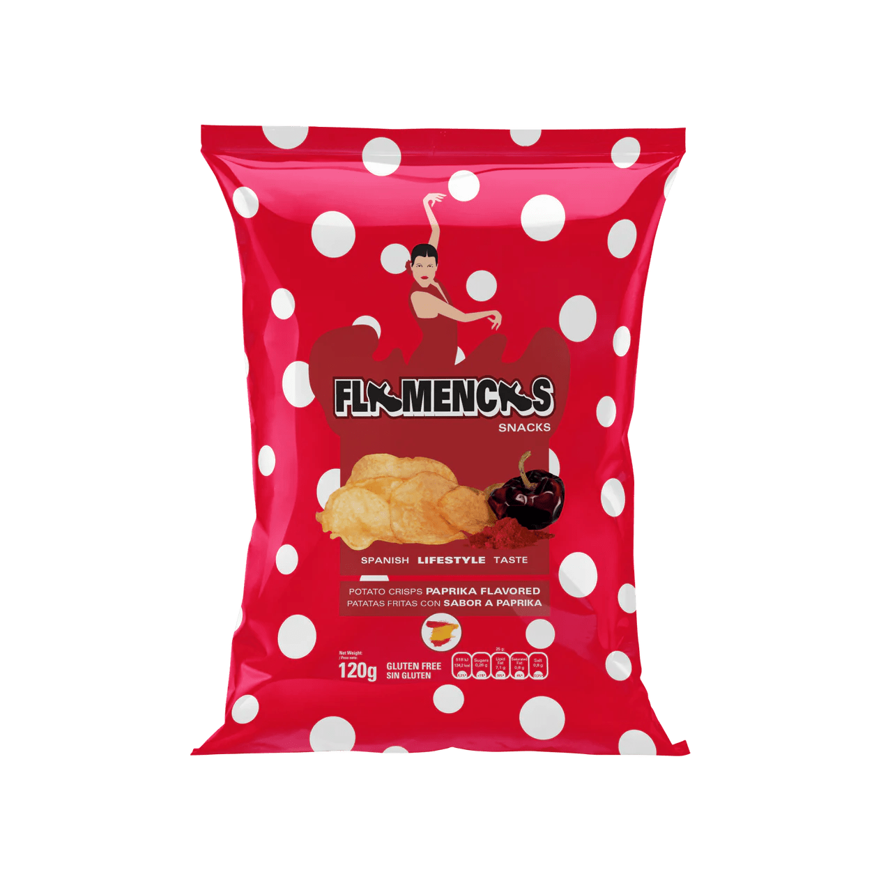 Flamencas Paprika Chips 120 g - oilvinegar.ch