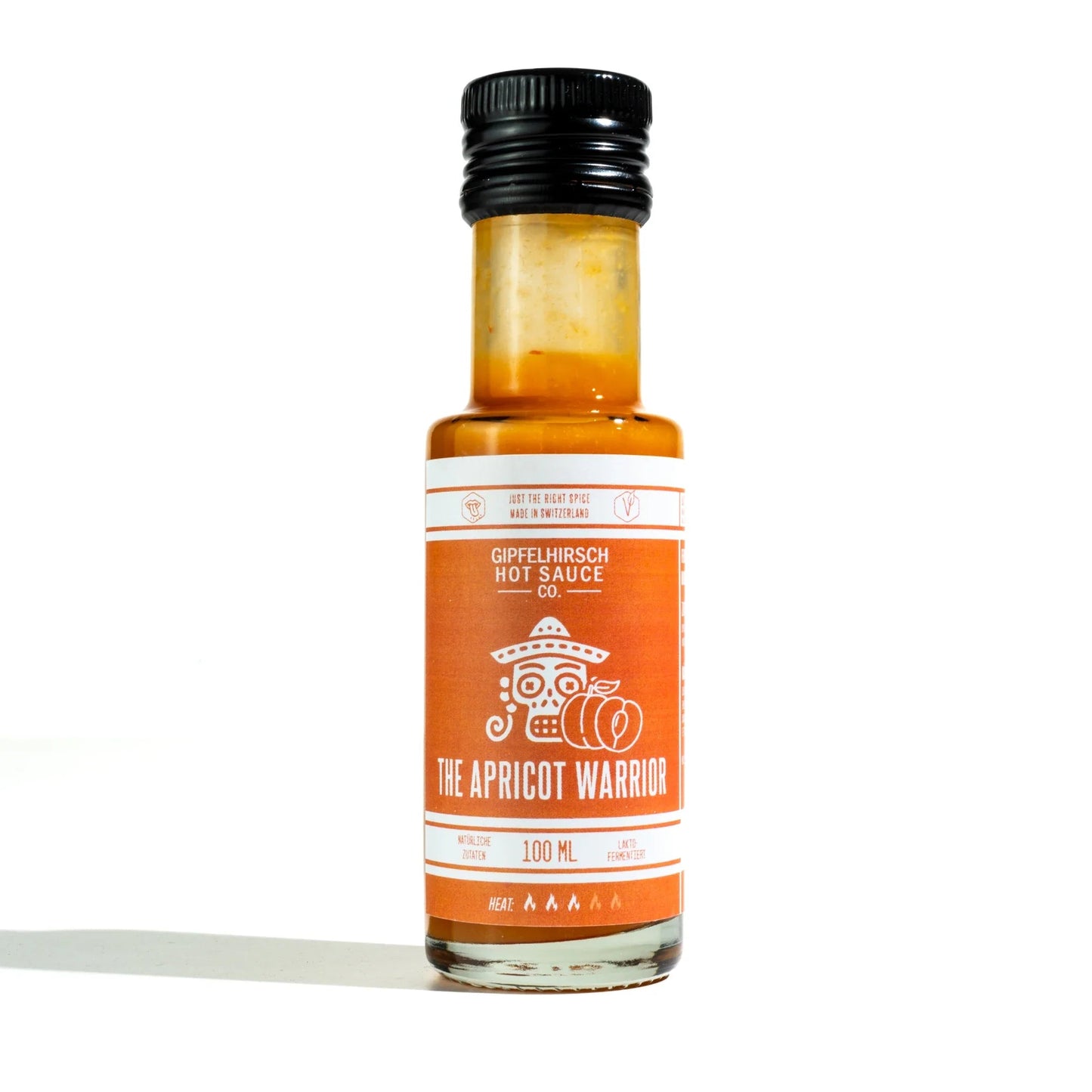 Hot Sauce Apricot Warrior 100 ml - oilvinegar.ch