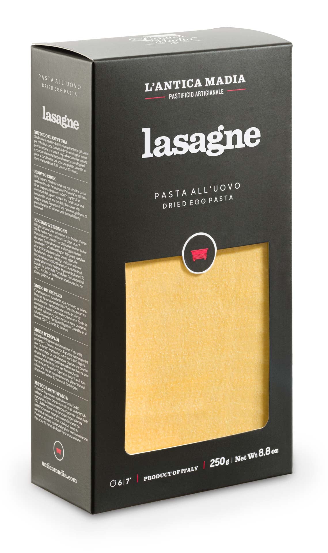 Lasagne Pasta Al'Uovo 250g - oilvinegar.ch