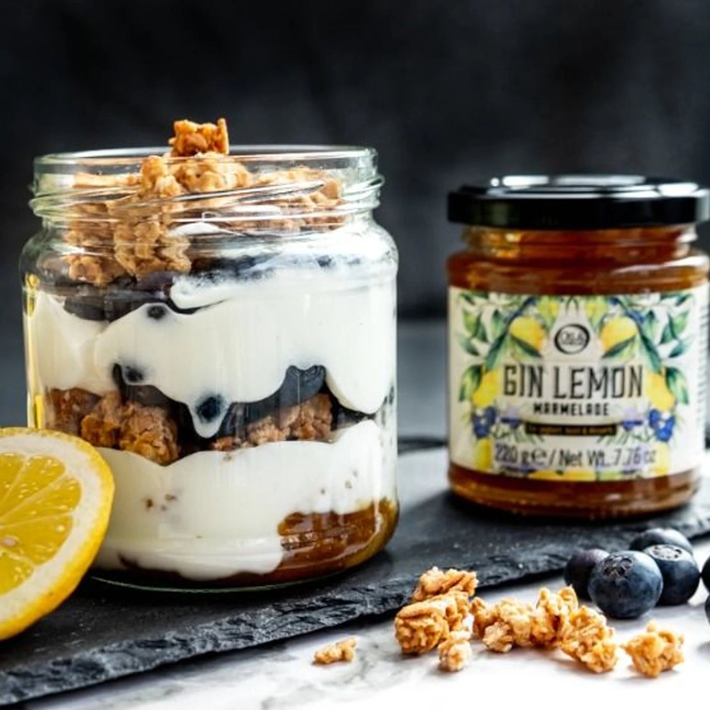 Lemon & Gin Marmalade 220 g - oilvinegar.ch