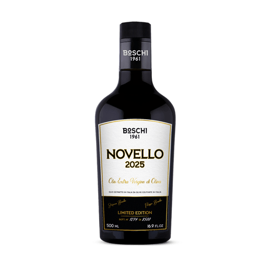 Limitierte Edition: Erste Ernte 2025/2026 - Novello Natives Olivenöl Extra 500 ml - oilvinegar.ch