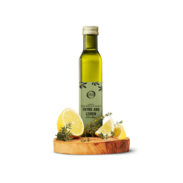 Natives Olivenöl Extra mit Zitronen & Thymian - oilvinegar.ch