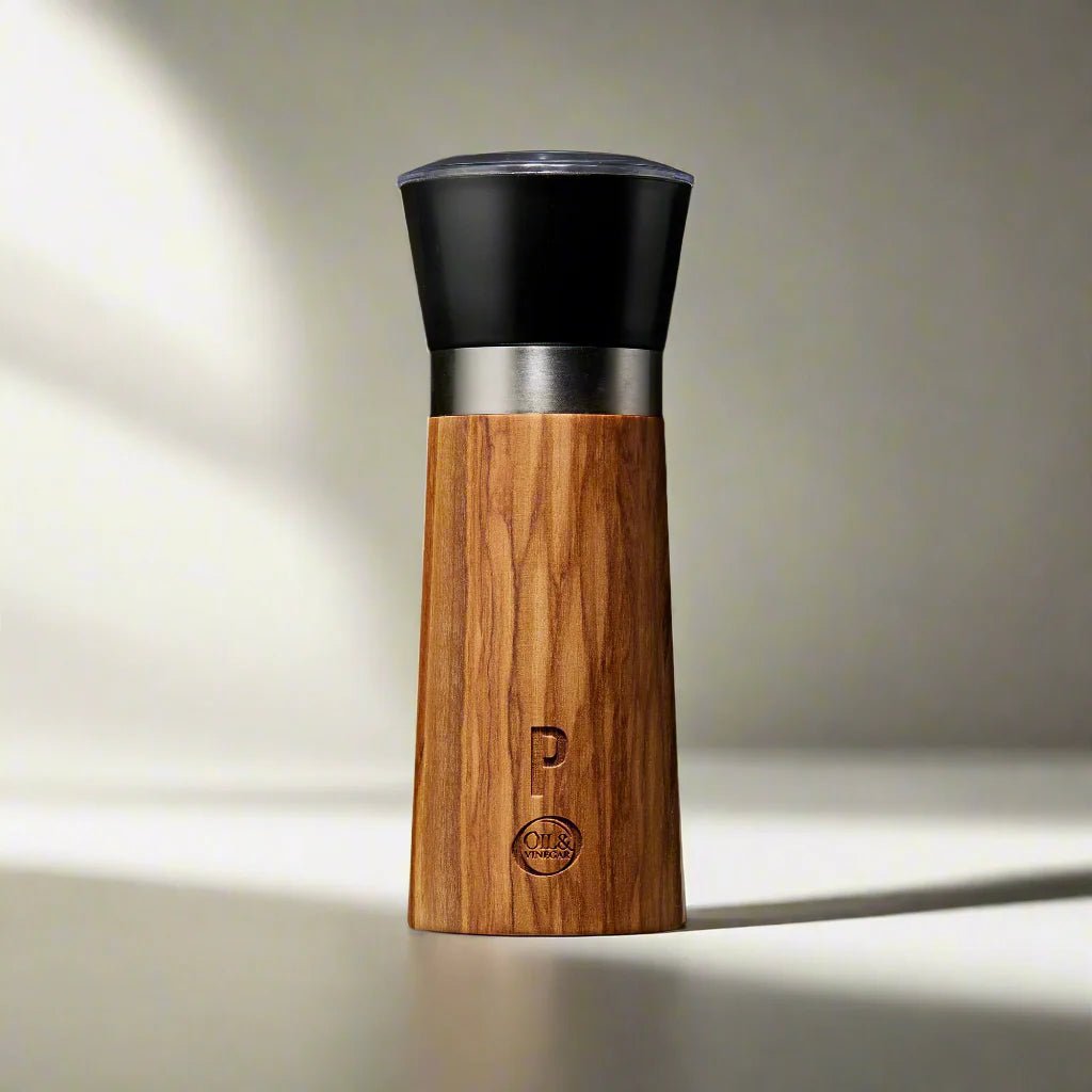 Olivenholz - Pfeffermühle - 16 cm - oilvinegar.ch