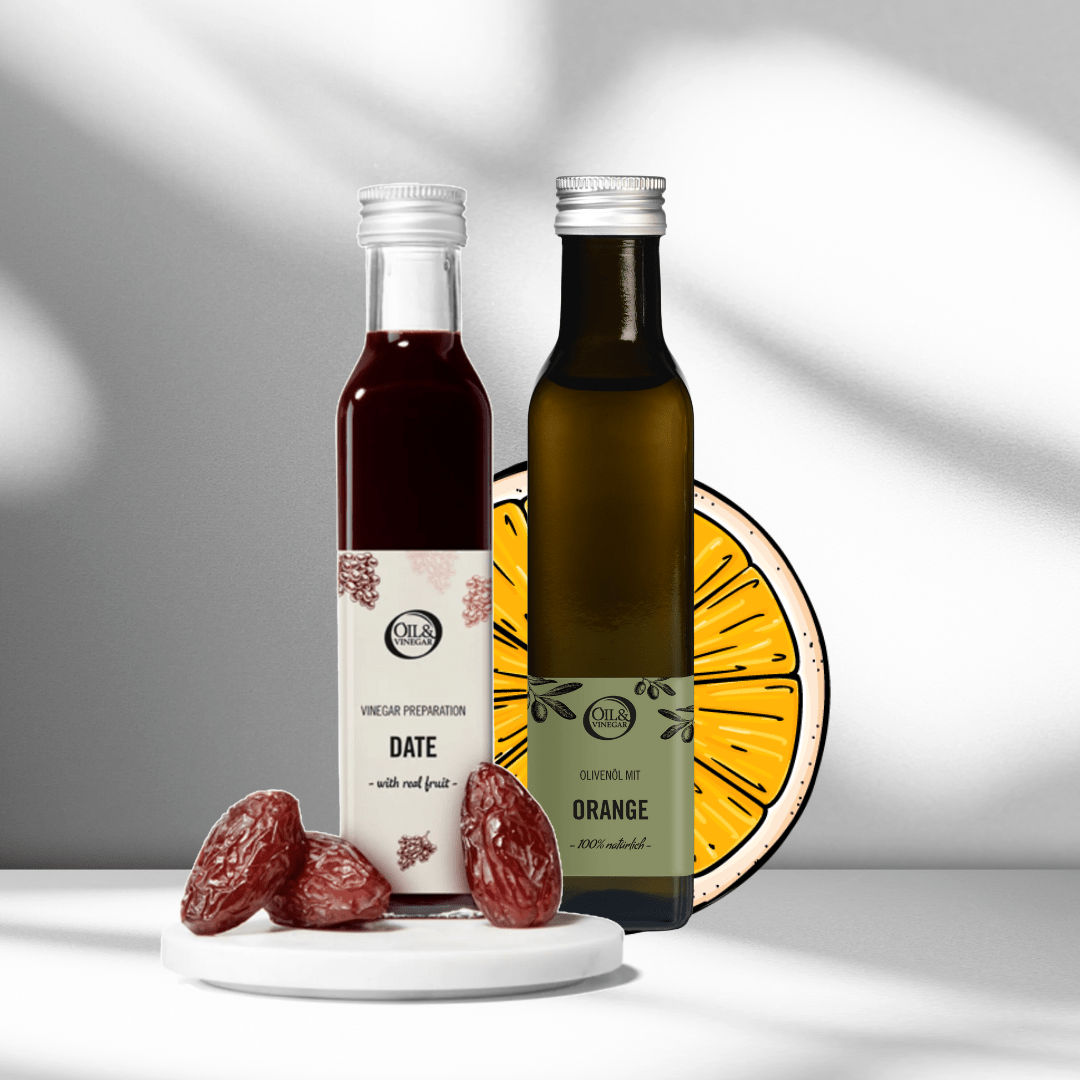 Orangen EVOO & Dattel Agrodolce - oilvinegar.ch