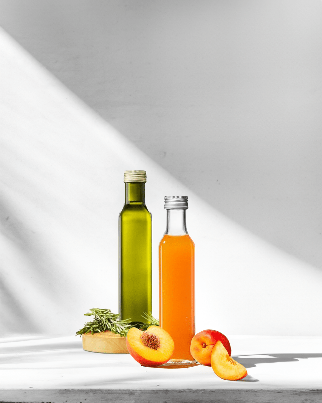 Perfect Match: EVOO Rosmarin & Pfirsich Aprikosen Agrodolce 2x250ml - oilvinegar.ch