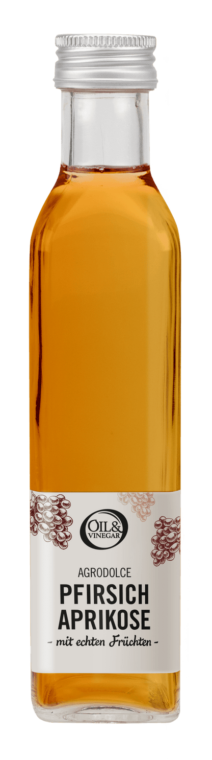 Pfirsich-Aprikosen Agrodolce - oilvinegar.ch