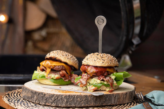 Premium Burger Spieße aus Edelstahl - oilvinegar.ch
