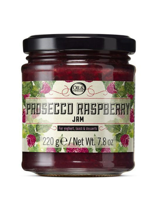 Prosecco Raspberry Jam 220 g - oilvinegar.ch