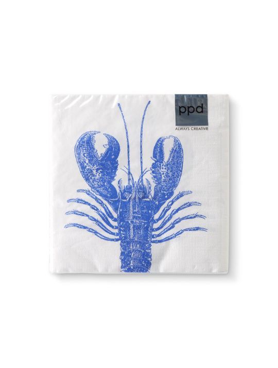 Serviette Lobster 33 cm x 33 cm - oilvinegar.ch