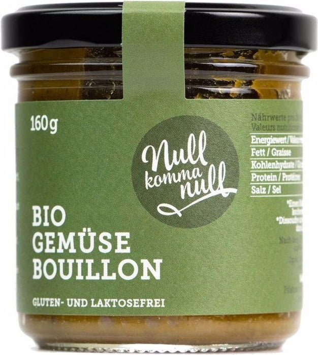 Bio Gemüse Bouillon Nullkommanull 160 g - oilvinegar.ch