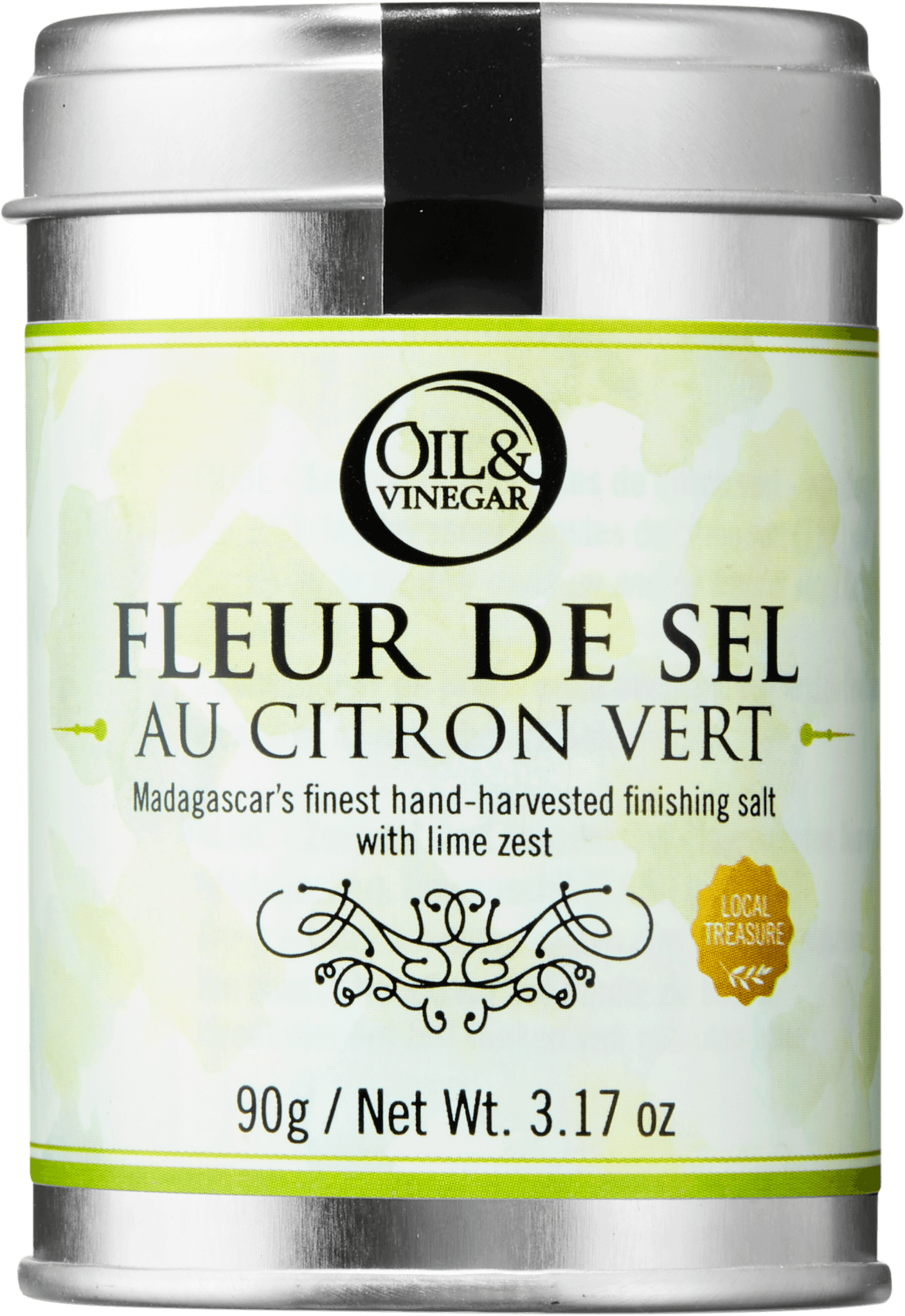 Fleur de Sel mit Limonenschale 90 g - oilvinegar.ch