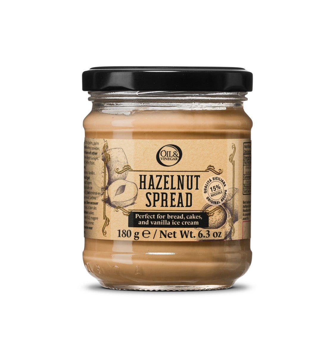 Hazelnut Spread 180 g - oilvinegar.ch