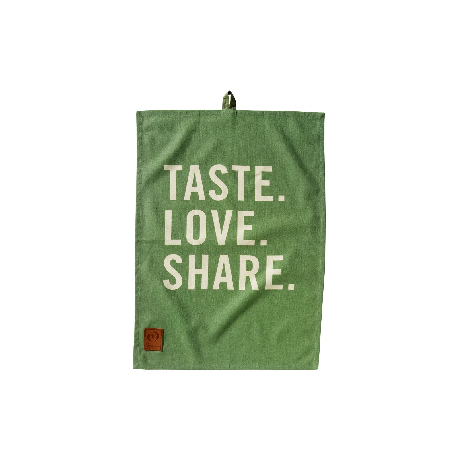 Küchenhandtuch Taste-Love-Share 50 x 70 cm - oilvinegar.ch