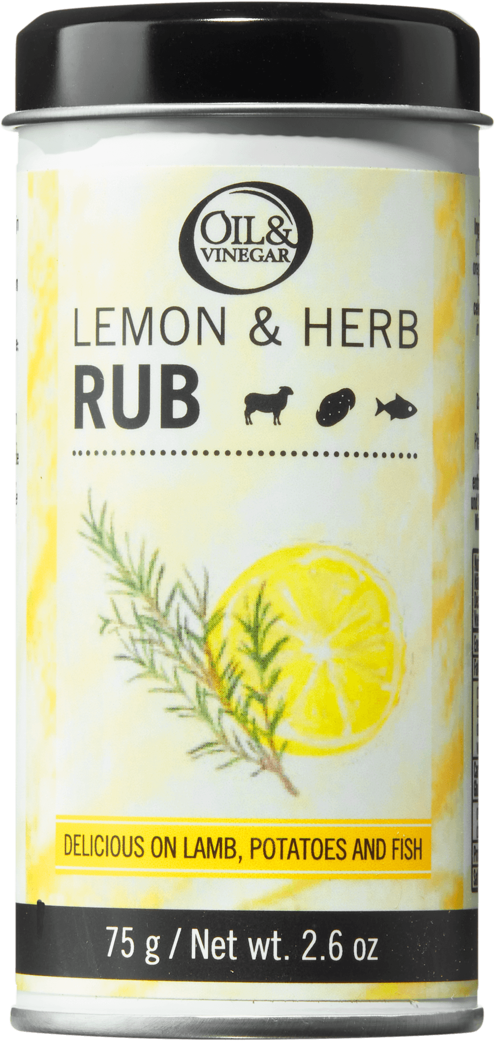 Lemon & Herb Rub - 75g - oilvinegar.ch