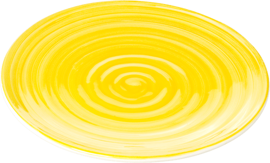 Limoni flacher Teller gelb 28 cm - oilvinegar.ch