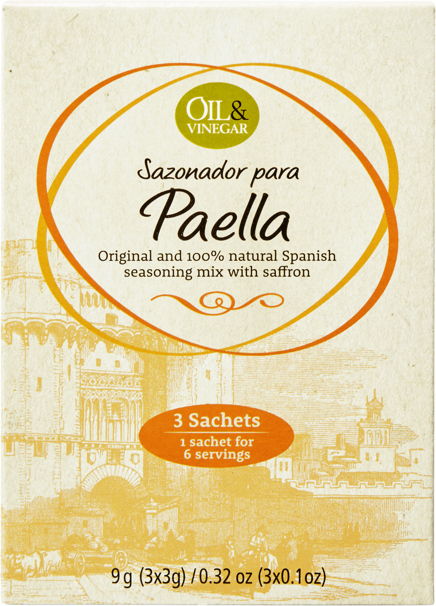 Paella Gewürzmischung 3 x 3 g - oilvinegar.ch