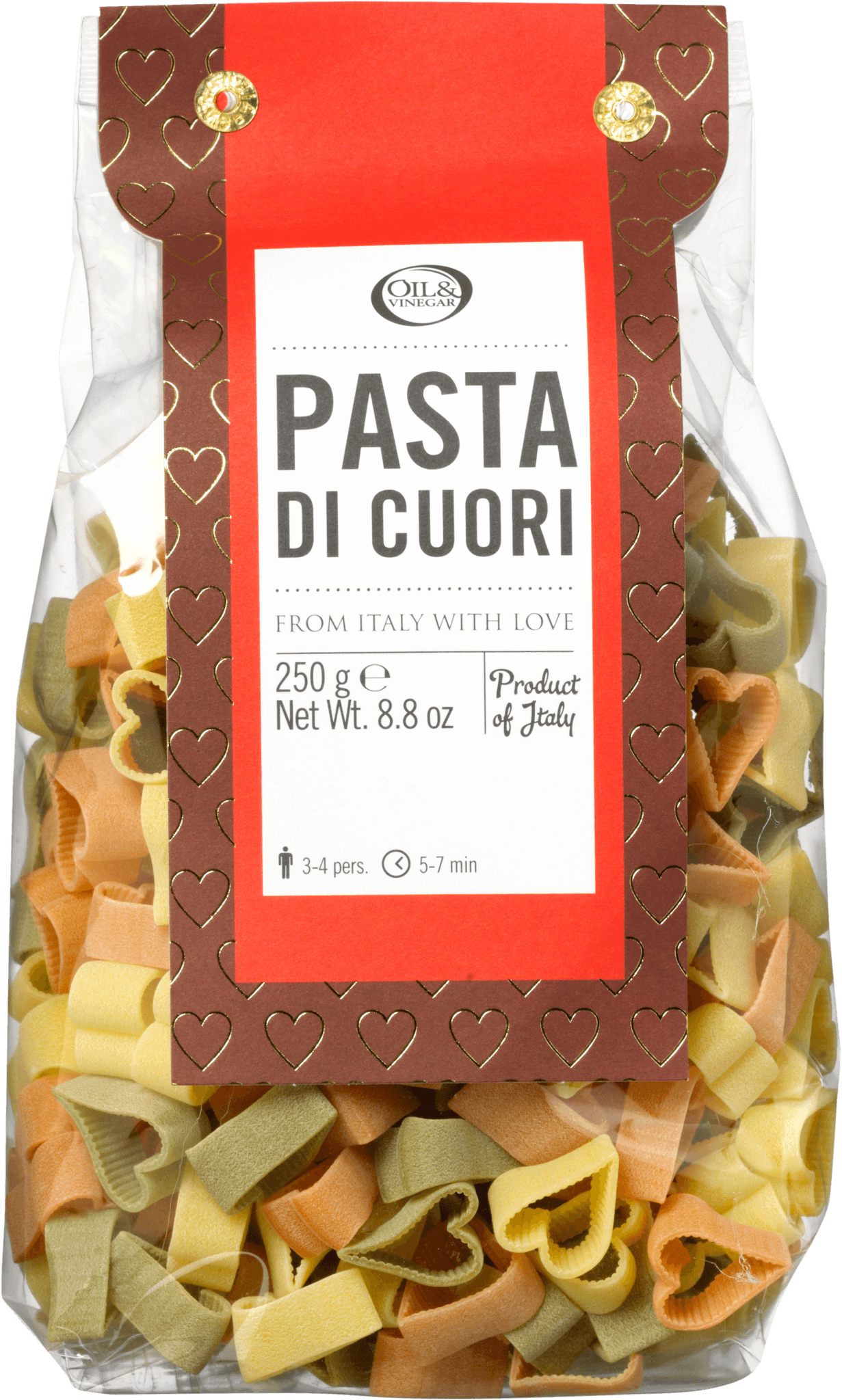 Pasta di Cuori 250 g - oilvinegar.ch