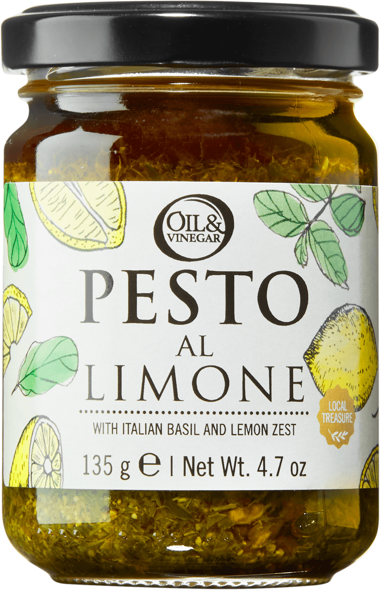 Pesto al Limone 135 g - oilvinegar.ch