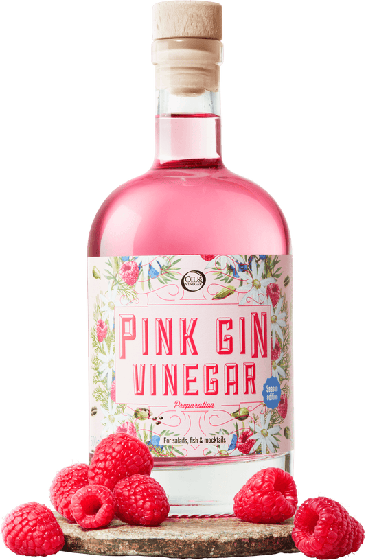 Pink Gin Vinegar Season Edition 500 ml - oilvinegar.ch