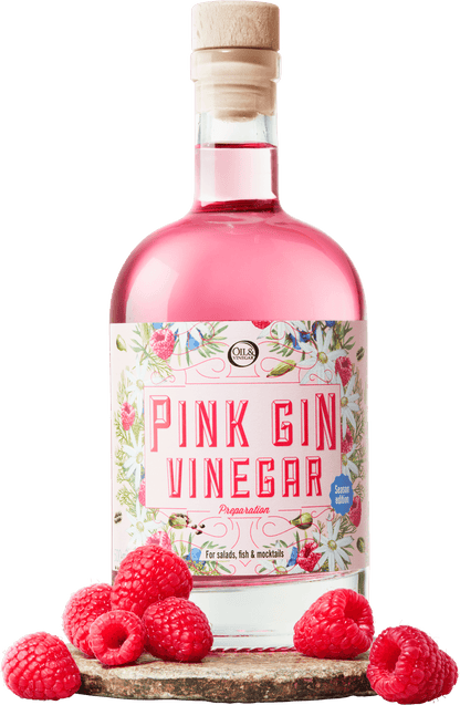 Pink Gin Vinegar Season Edition 500 ml - oilvinegar.ch