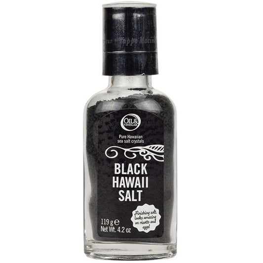Schwarzes Hawaii Salz mit Mühle - oilvinegar.ch
