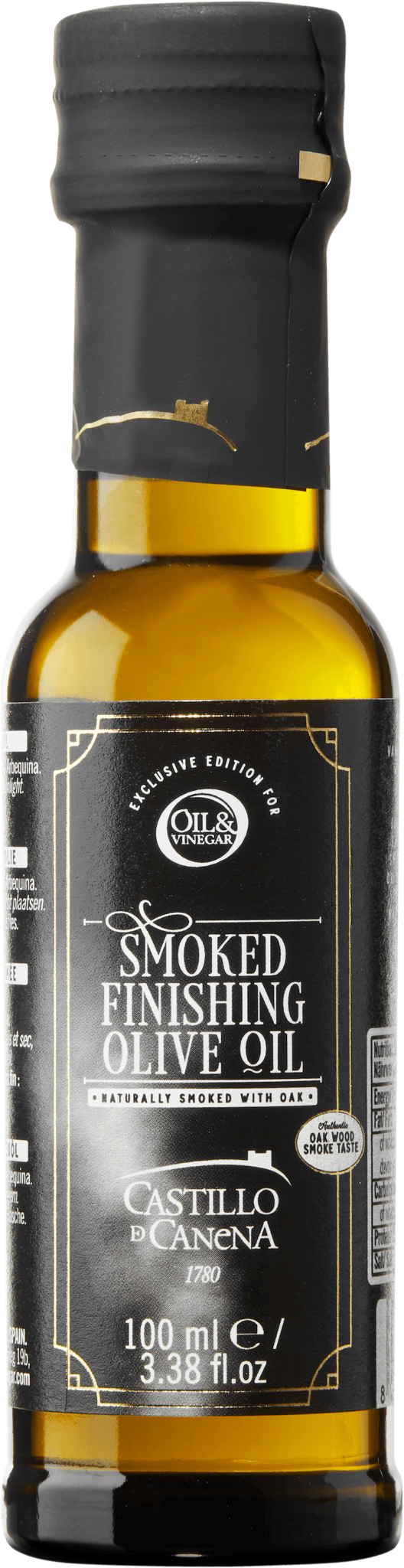 Smoked finishing olive oil 100 ml - oilvinegar.ch