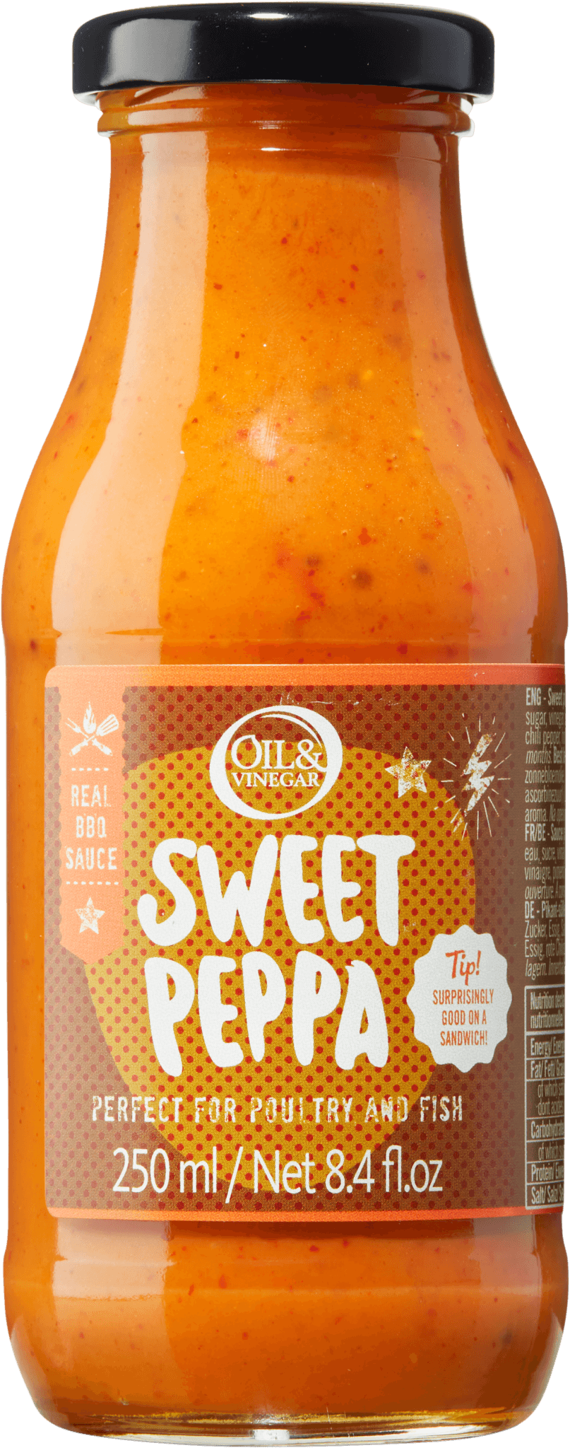 Sweet Peppa BBQ Sauce 250 ml - oilvinegar.ch